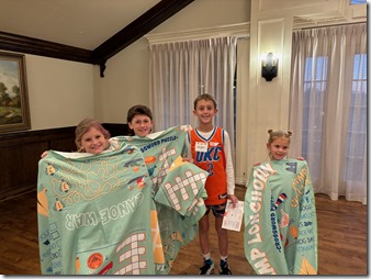 Evie Penaloza, Weston Dennis, Everett Smith, Hattie Belanger