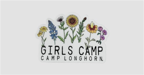 Girls Camp Sticker