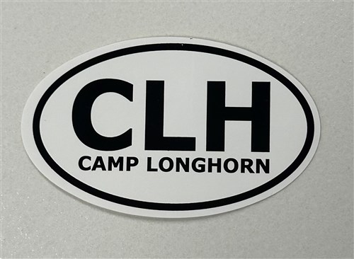 Sticker:  CLH Oval