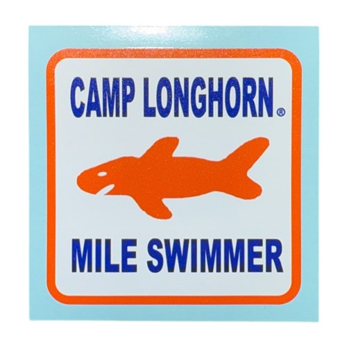 Mile Swimmer Sticker