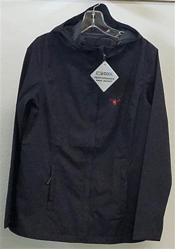 Outerwear:  Black Rain jacket (women's)