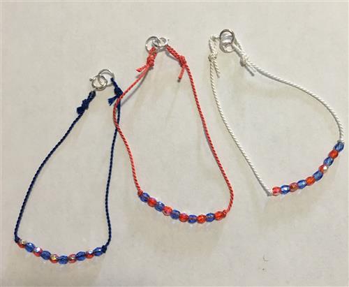 Camp Jewelry: Czech bead bracelet