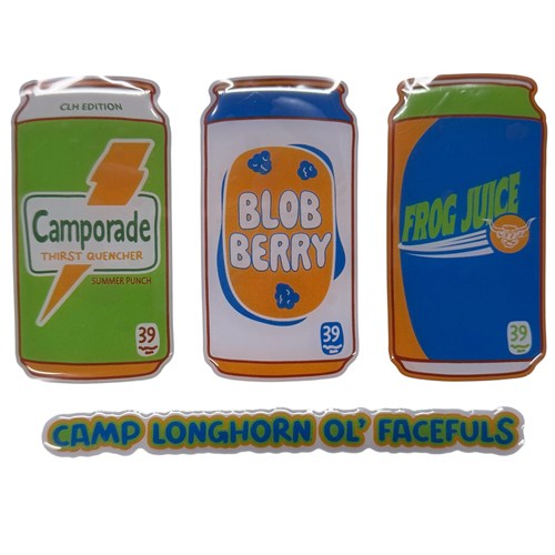 Ol' Facefuls Puff Sticker Set