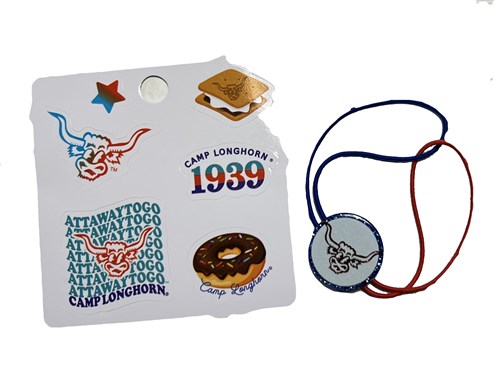 Acrylic Charm Loop Bracelet