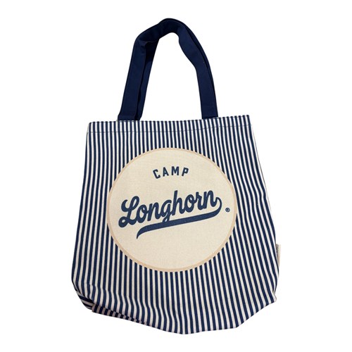 Striped Canvas Tote