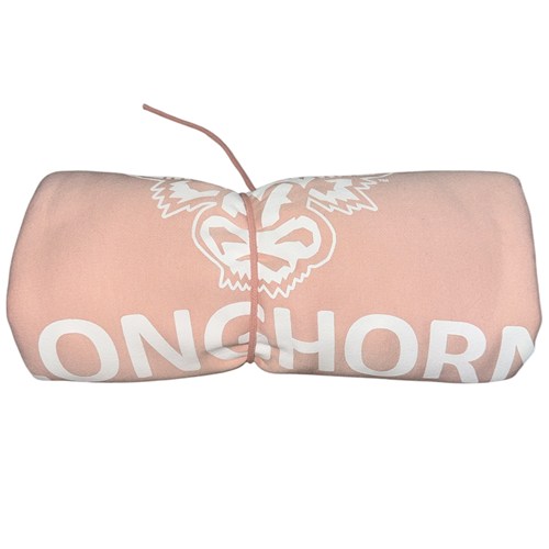 Sweatshirt Blanket Throw - Cameo Pink
