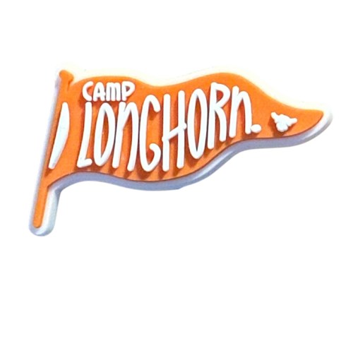 Camp Longhorn Pennant Jibbitz