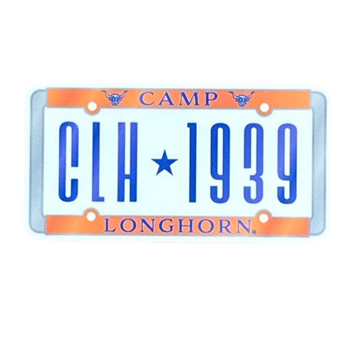 CLH 1939 License Plate Sticker