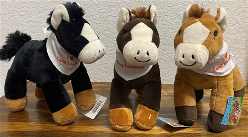 Plush:  Ponies with custom bandana