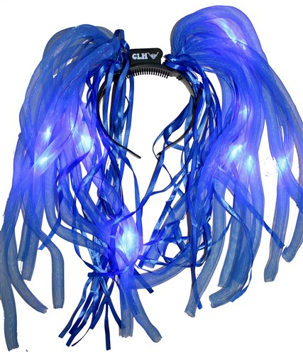 Blue Light-Up Headband
