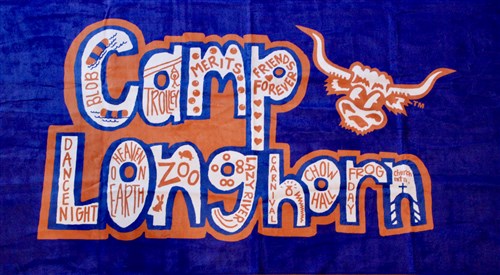 Camp Longhorn Towel