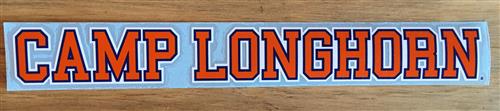 Camp Longhorn Sticker