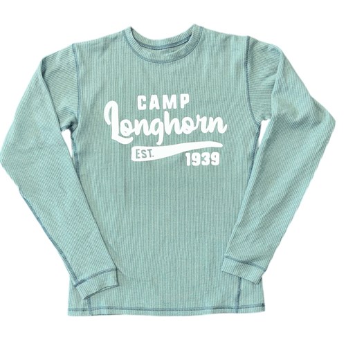 Long Sleeve Waffle Knit