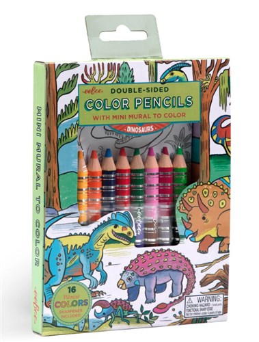 Dinosaurs Colored Pencils & Mural