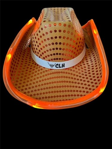 LED Sequin Cowboy Hat