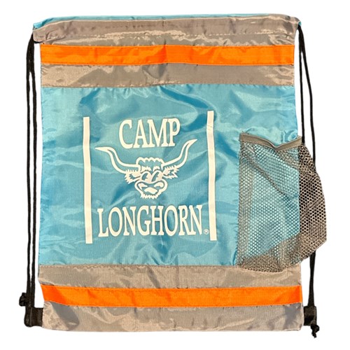 Blue-Orange Cinch Sack