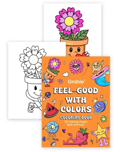 Feel Good Coloring Book