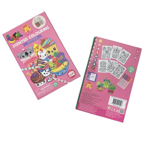 Fruitie Cutie Scented Coloring Set