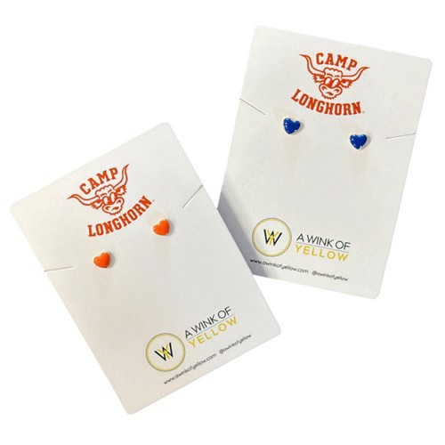 Heart Stud Earrings