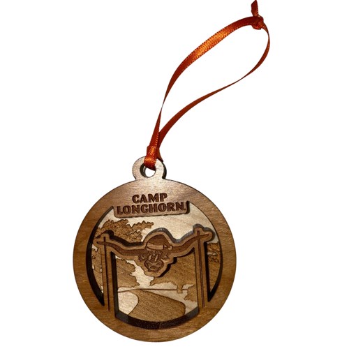 Wooden Circle Ornament
