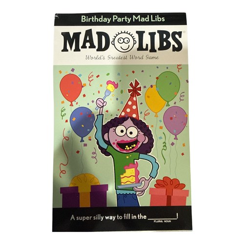 Birthday Party Mad Libs