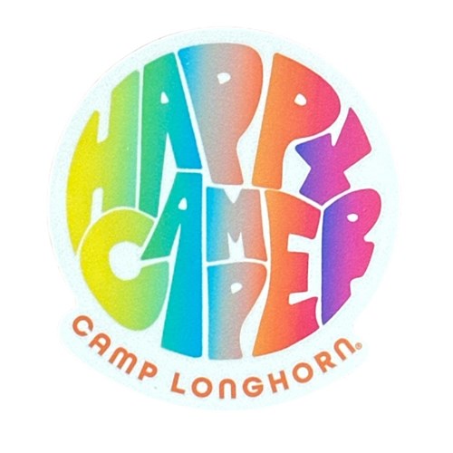 Happy Camper Sticker