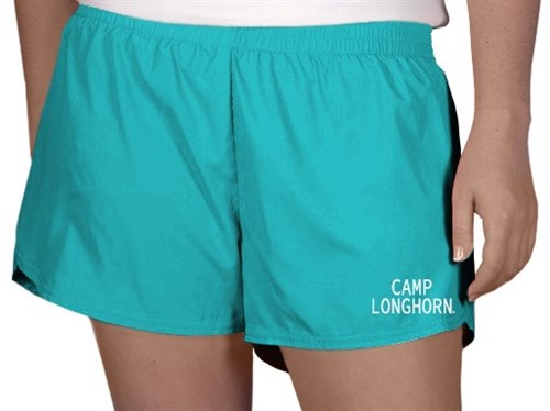 Shorts:  CLH turquoise girl shorts