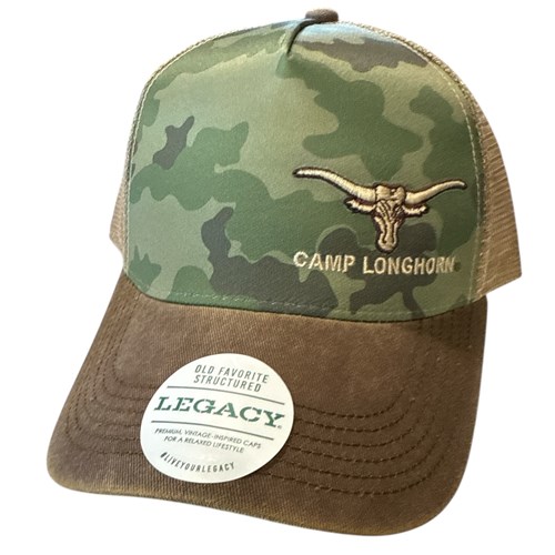 Old Steer Camo Trucker