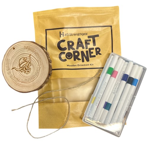 Wood Ornament Craft Kit