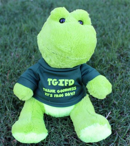 Plush: TGIFD - Frog with tee