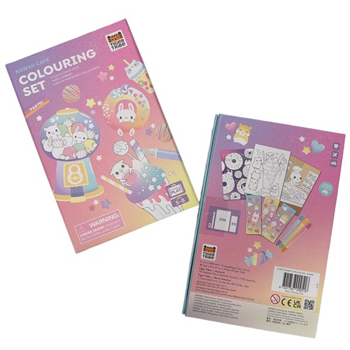 Kawaii Cafe Coloring Set