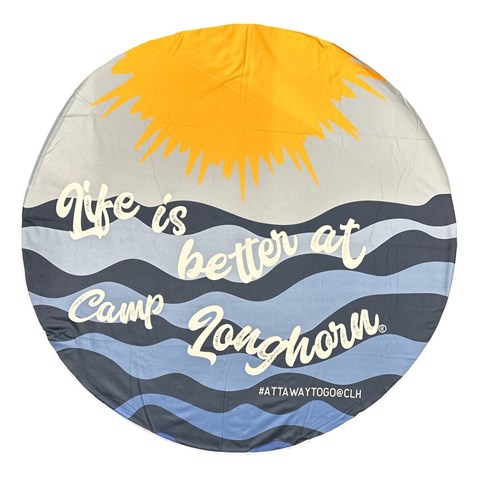 Round Beach Towel