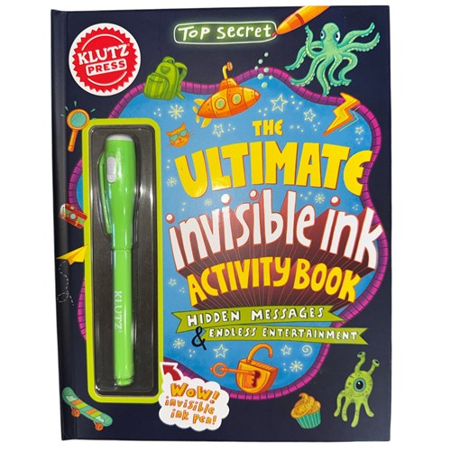 Invisible Ink Activity Book