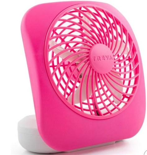 5-Inch Portable Fan - Pink