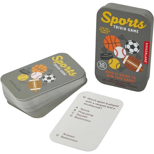Sports Trivia Tin
