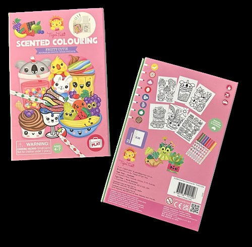 Fun and Games:  Fruity Cutie Scented Coloring Set