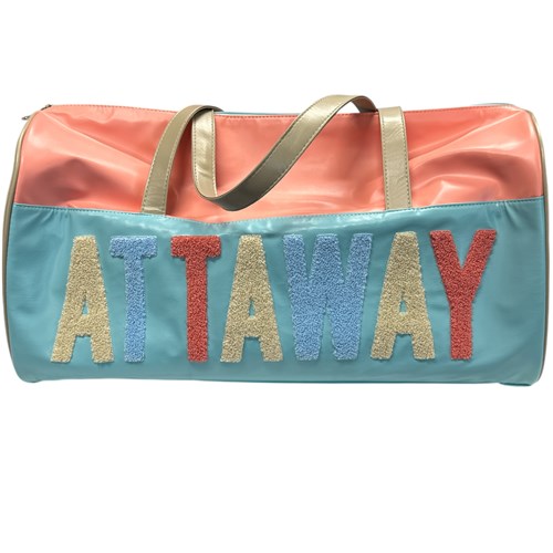 Chenille Letter Duffle