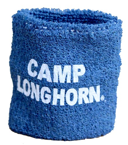 Blue Camp Longhorn Wristband