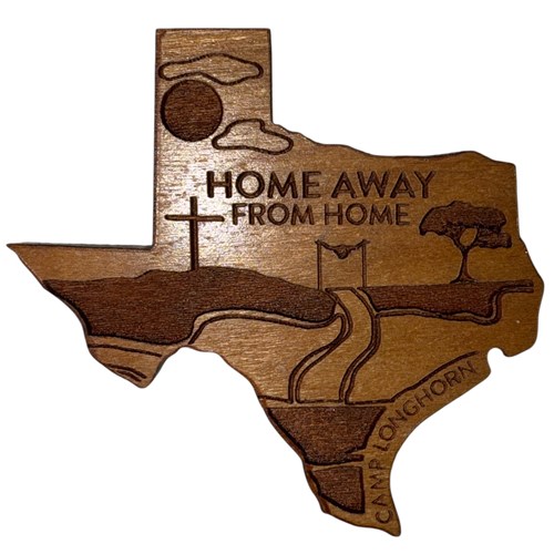 Home Away From Home Texas Magnet