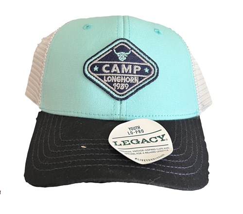 Teal Youth Cap