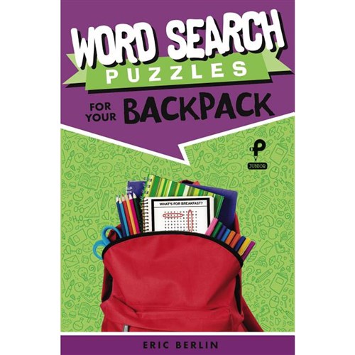 Fun and Games:  Word Search Puzzles Backpack