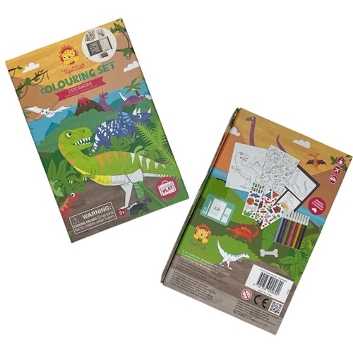 Dinosaur Coloring Set