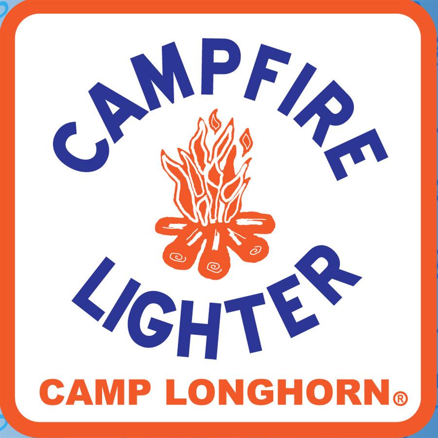 Campfire Lighter Sticker - Merit Store | Camp Longhorn