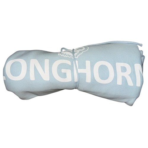 Sweatshirt Blanket Throw - Arctic Blue