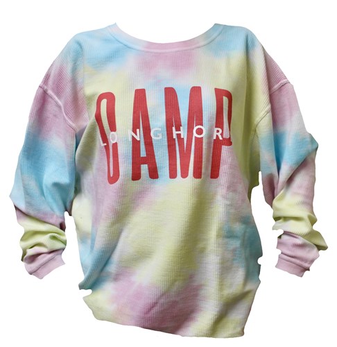 OUTERWEAR:  Cotton Candy Ribbed Sweatshirt