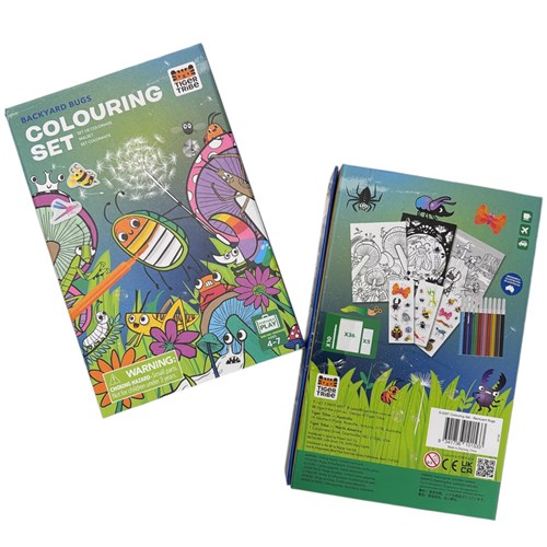 Backyard Bugs Coloring Set