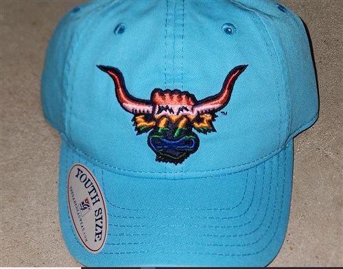 CAP:  Blue Taffy Youth Rainbow Charlie
