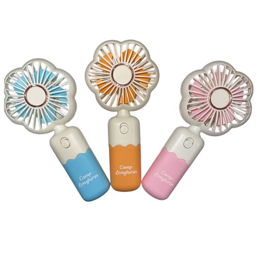 Handheld Flower Fan