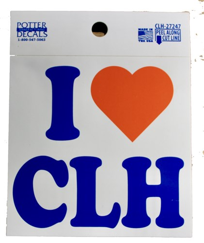 Sticker:  I Heart CLH