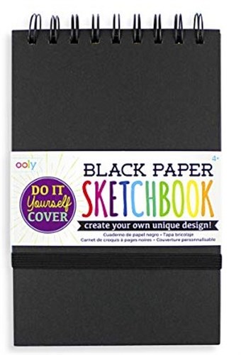 Small Black Paper Sketchbook